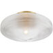Norwich 1 Light 18 inch Warm Brass Covertible SemiFlush Ceiling Light