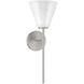 Blair Wall Sconce Wall Light in Satin Nickel