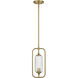 Holton 1 Light 6.5 inch Warm Brass Mini-Pendant Ceiling Light
