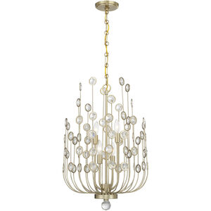 Irina 4 Light 18 inch Noble Brass Chandelier Ceiling Light