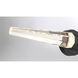 Beaumont LED 28 inch Black Lustre Bathroom Vanity Light Wall Light