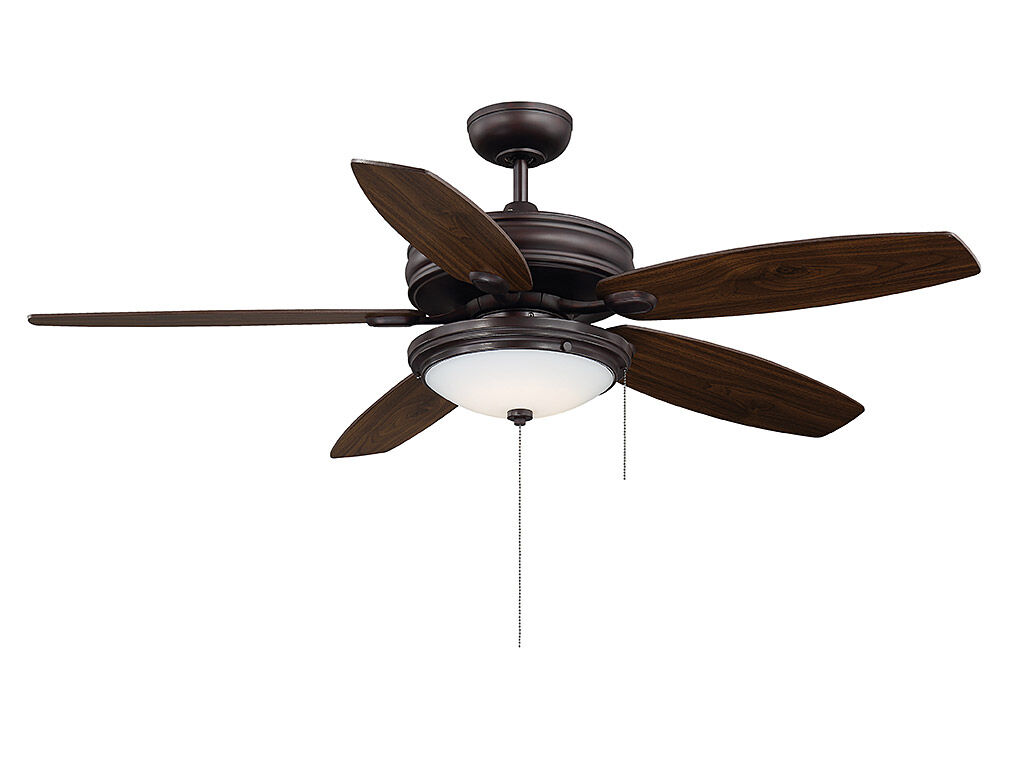 Lucerne LED English Bronze Fan Light kit
