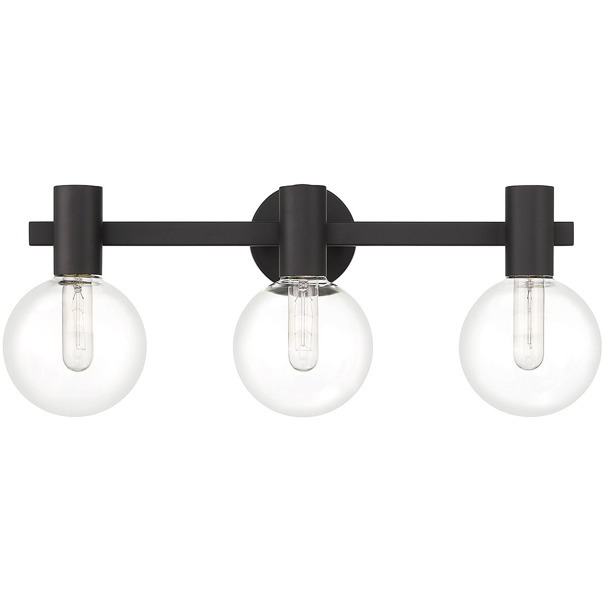 Black 3 sales light vanity light