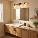Calhoun 4 Light 32 inch Black Bathroom Vanity Light Wall Light, Essentials
