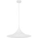 Bowdin 1 Light 24 inch Bisque White Pendant Ceiling Light