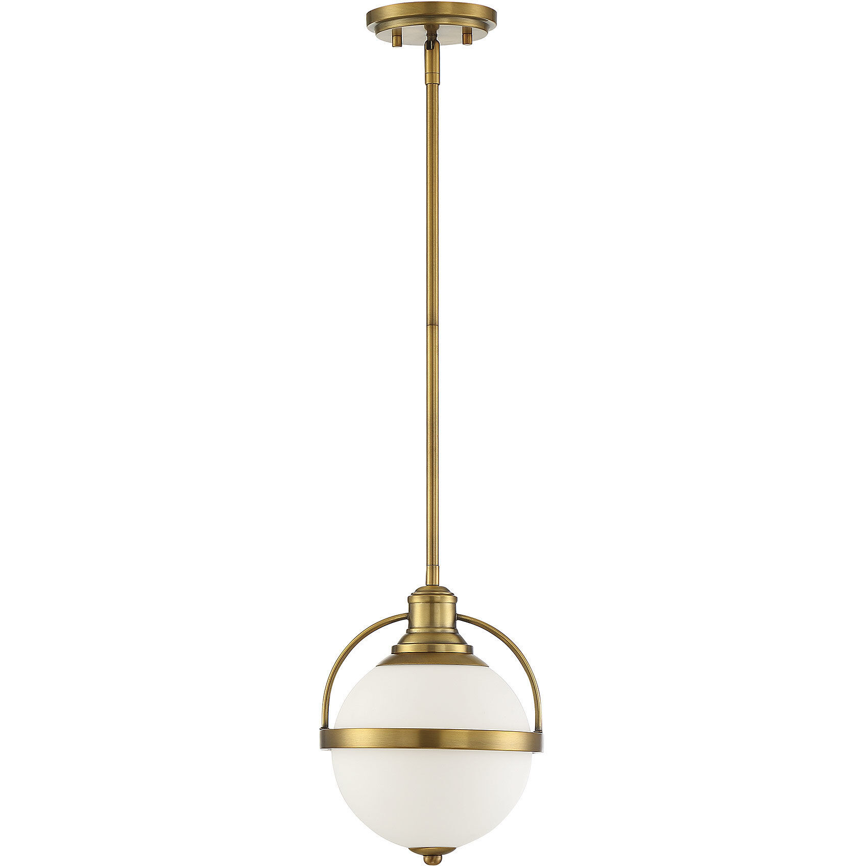 Westbourne 1 Light 8.75 inch Warm Brass Pendant Ceiling Light, Essentials
