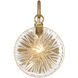 Addison 1 Light 5.75 inch Warm Brass Bathroom Vanity Light Wall Light