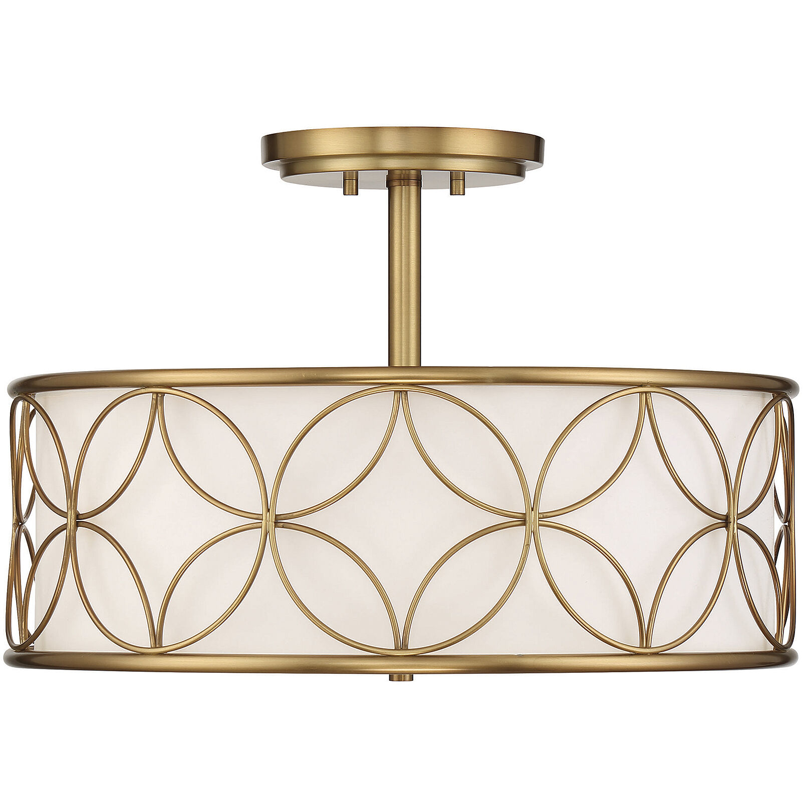20 inch semi on sale flush mount light