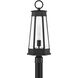 Payne 1 Light 24.5 inch Matte Black Outdoor Post Lantern