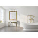 Garnet 3 Light 24 inch Polished Nickel Bathroom Vanity Light Wall Light