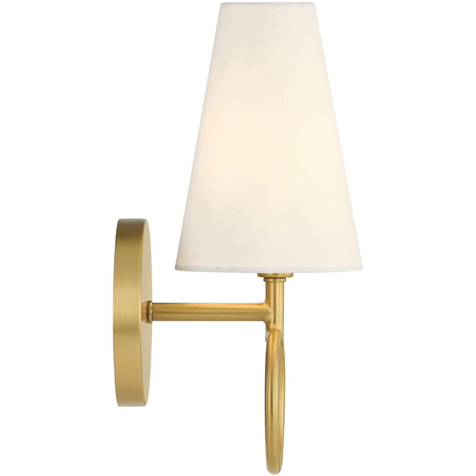 Wilkes 1 Light 5 inch Warm Brass Wall Sconce Wall Light