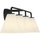 Blair 4 Light 35 inch Black Bath Wall Light