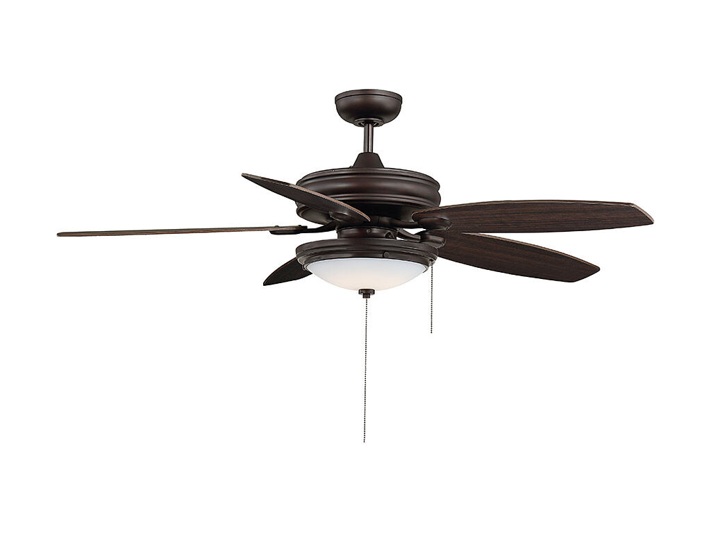 Lucerne LED English Bronze Fan Light kit