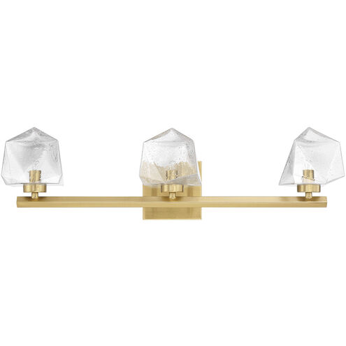 Castello LED 25 inch Warm Brass Bathroom Vanity Light Wall Light