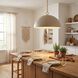 Alta 1 Light 30 inch Concrete and Brass Pendant Ceiling Light