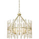 Royale 5 Light 22 inch Noble Brass Pendant Ceiling Light