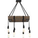Burgess 8 Light 22 inch Durango Chandelier Ceiling Light