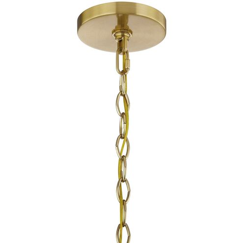Ashbury 5 Light 27.5 inch Warm Brass Chandelier Ceiling Light