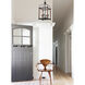 Eagen 4 Light 13 inch Darkwood with Black Accents Pendant Ceiling Light in Darkwood/Black