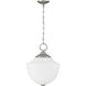 Montrose 1 Light 14 inch Satin Nickel Pendant Ceiling Light