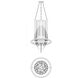 Mannheim 6 Light 18.8 inch Noble Brass Chandelier Ceiling Light