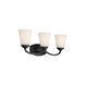 Jordan 3 Light 23 inch English Bronze Bath Light Wall Light
