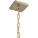 Damen 4 Light 17 inch Noble Brass Pendant Ceiling Light