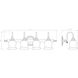 Brunswick 4 Light 31 inch Satin Nickel Bathroom Vanity Light Wall Light, Essentials
