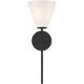 Blair Wall Sconce Wall Light in Matte Black
