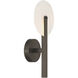 Ainslie LED 8 inch Mediterranean Bronze Sconce Wall Light