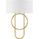 Tempe 2 Light 12 inch Warm Brass Sconce Wall Light