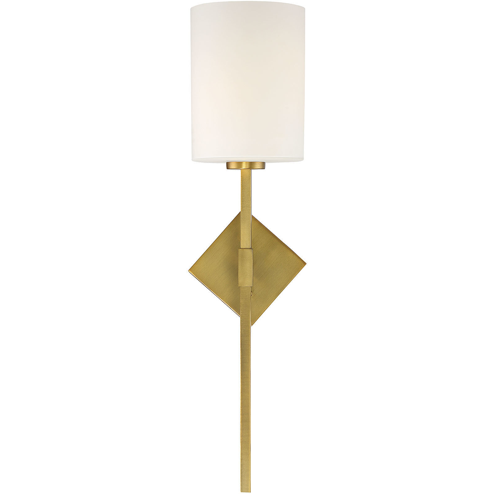 Destin 1 Light 6 inch Warm Brass Wall Sconce Wall Light, Essentials