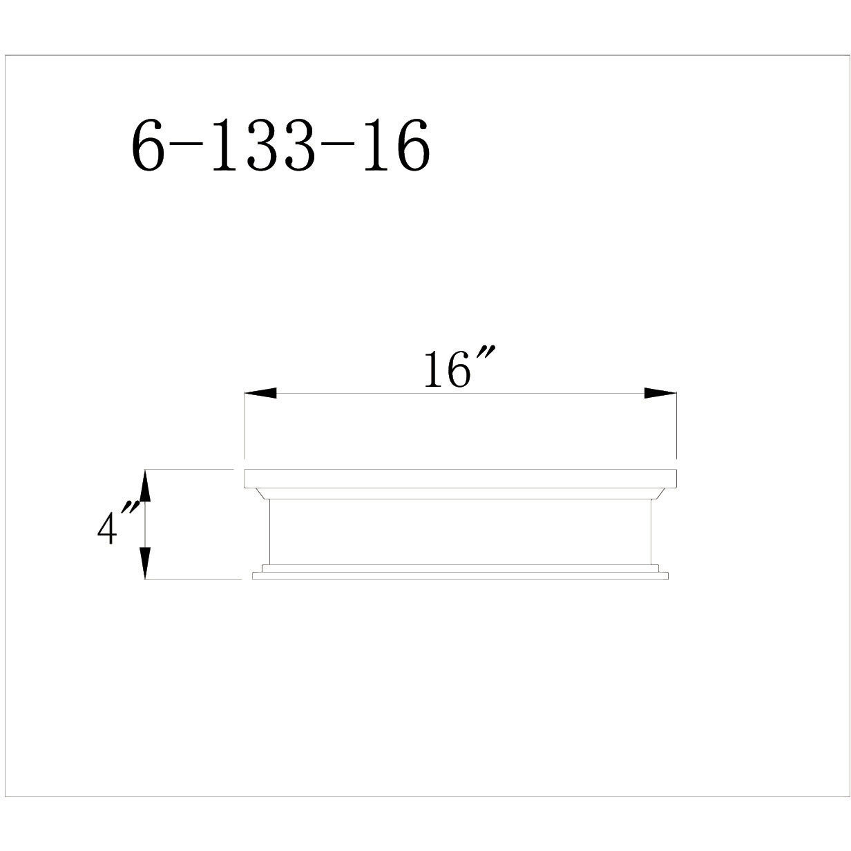 Watkins 3 Light 16 inch Classic Bronze Flush Mount Ceiling Light, Essentials