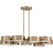 Talamanca LED 32 inch Noble Brass Chandelier Ceiling Light
