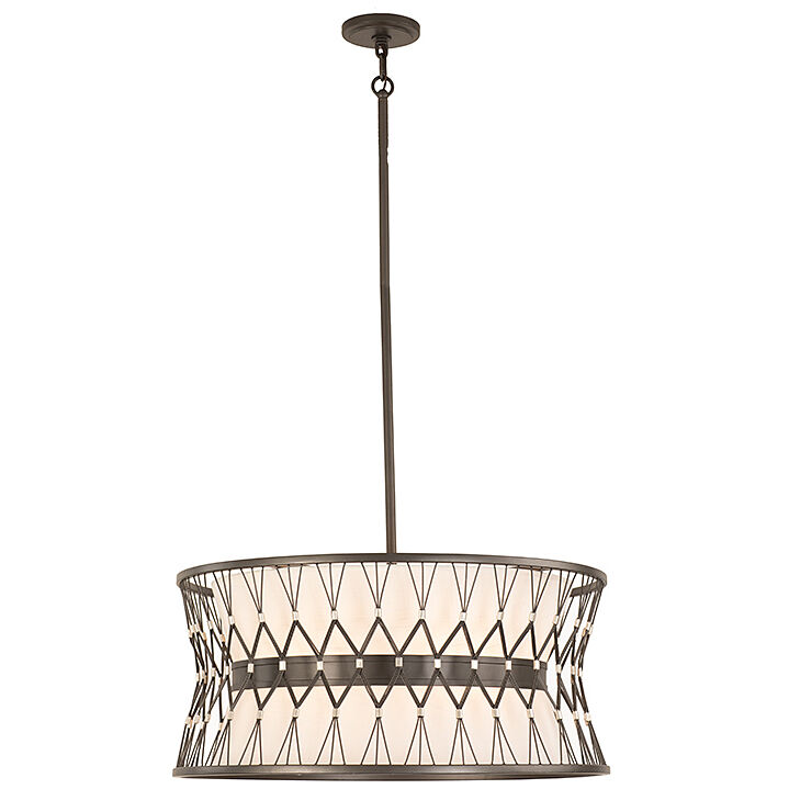 Joliet 6 Light 22 inch Rumba Pendant Ceiling Light