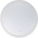 Cordova 32 X 32 inch Crushed Crystal Mirror, Frontlit