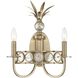 Hearst Wall Sconce Wall Light in Noble Brass
