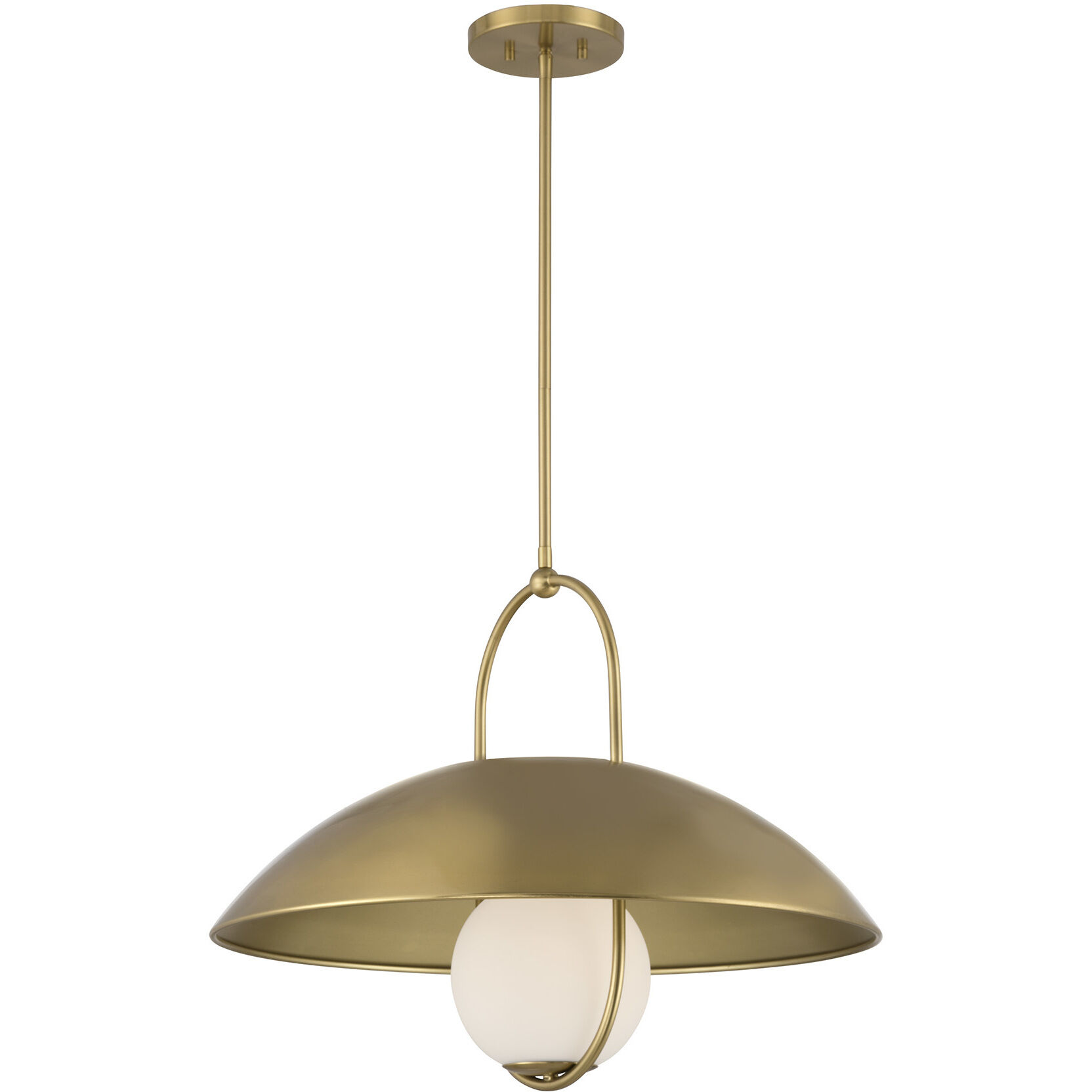 Lehigh 1 Light 22 inch Warm Brass Pendant Ceiling Light
