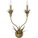 Strathmore 2 Light 15 inch Antique Patina Sconce Wall Light