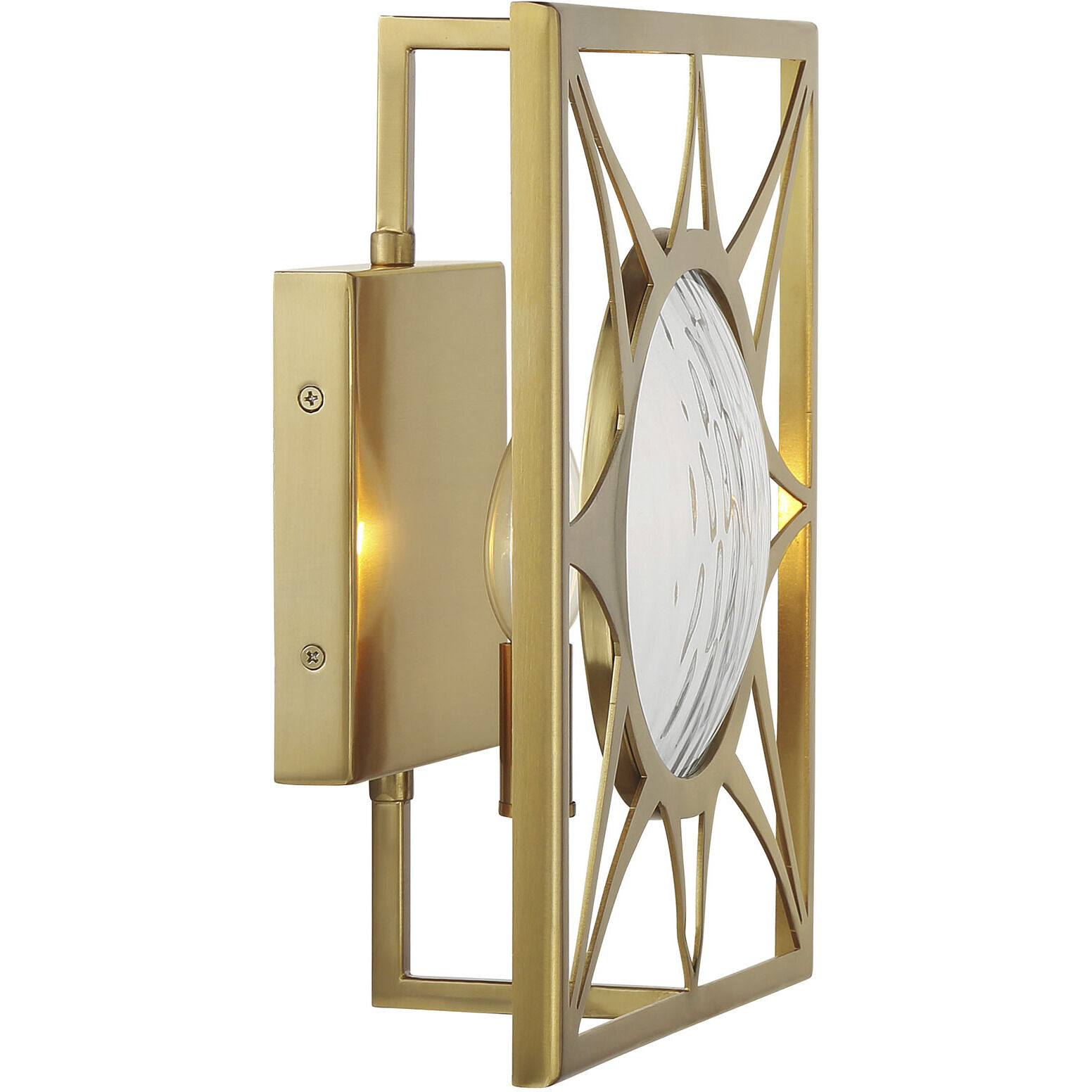 Balfour Wall Sconce Wall Light in Warm Brass