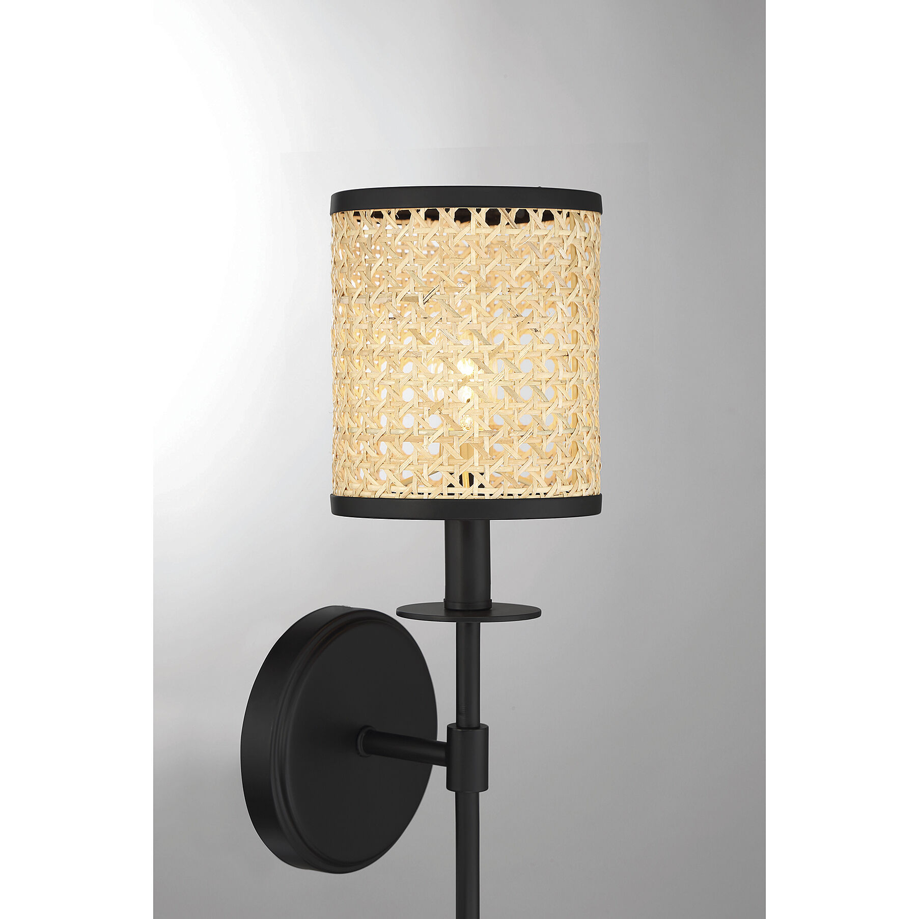 Jaylar 1 Light 5 inch Matte Black Wall Sconce Wall Light