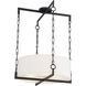 Abbott 4 Light 22 inch Matte Black Pendant Ceiling Light