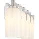 Caldwell 4 Light 32 inch Satin Nickel Bathroom Vanity Light Wall Light