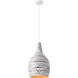 Balsam 1 Light 13 inch Brindled Bamboo Pendant Ceiling Light