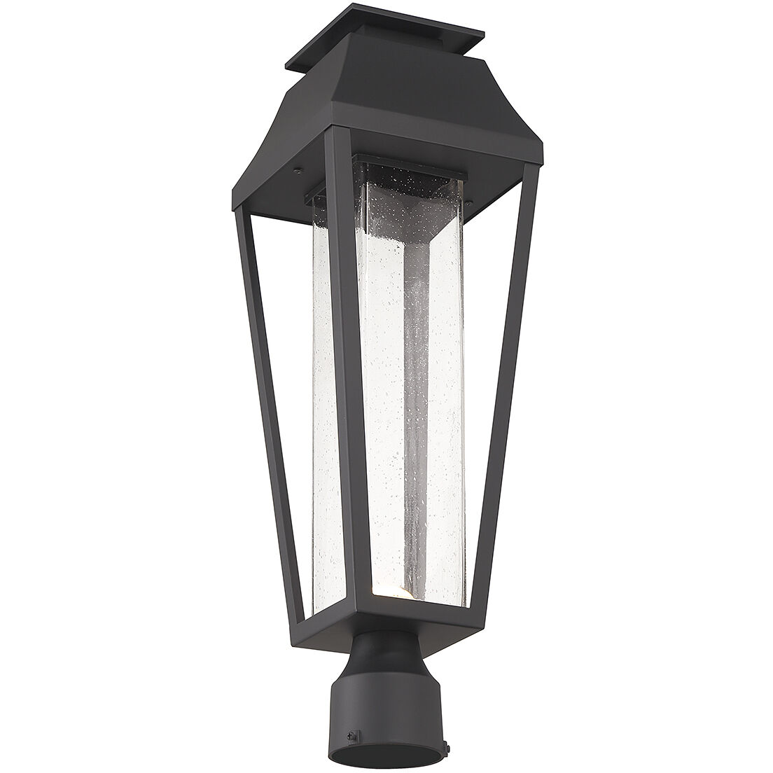 Brookline LED 22.5 inch Black Outdoor Post Lantern