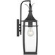 Montpelier 1 Light 18.5 inch Matte Black Outdoor Wall Lantern