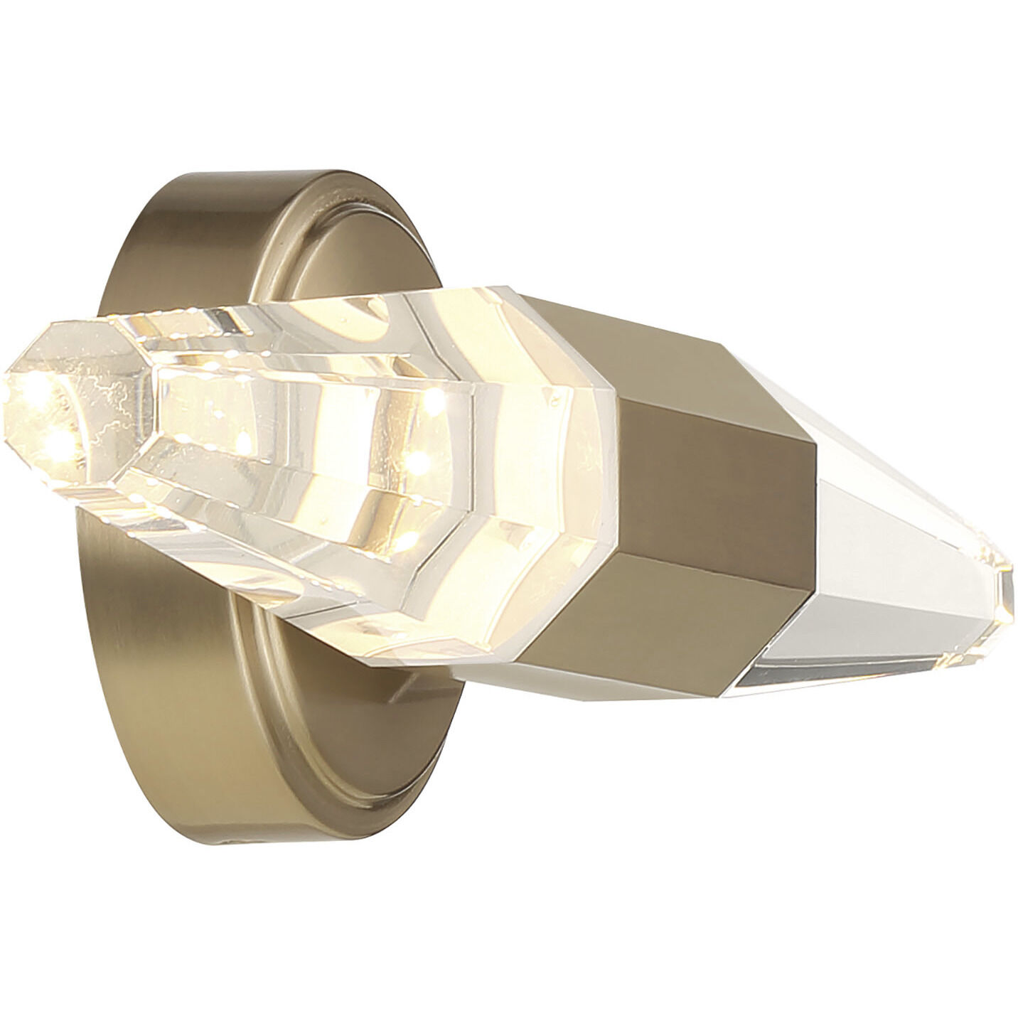 Beaumont LED 18 inch Noble Brass Bathroom Vanity Light Wall Light