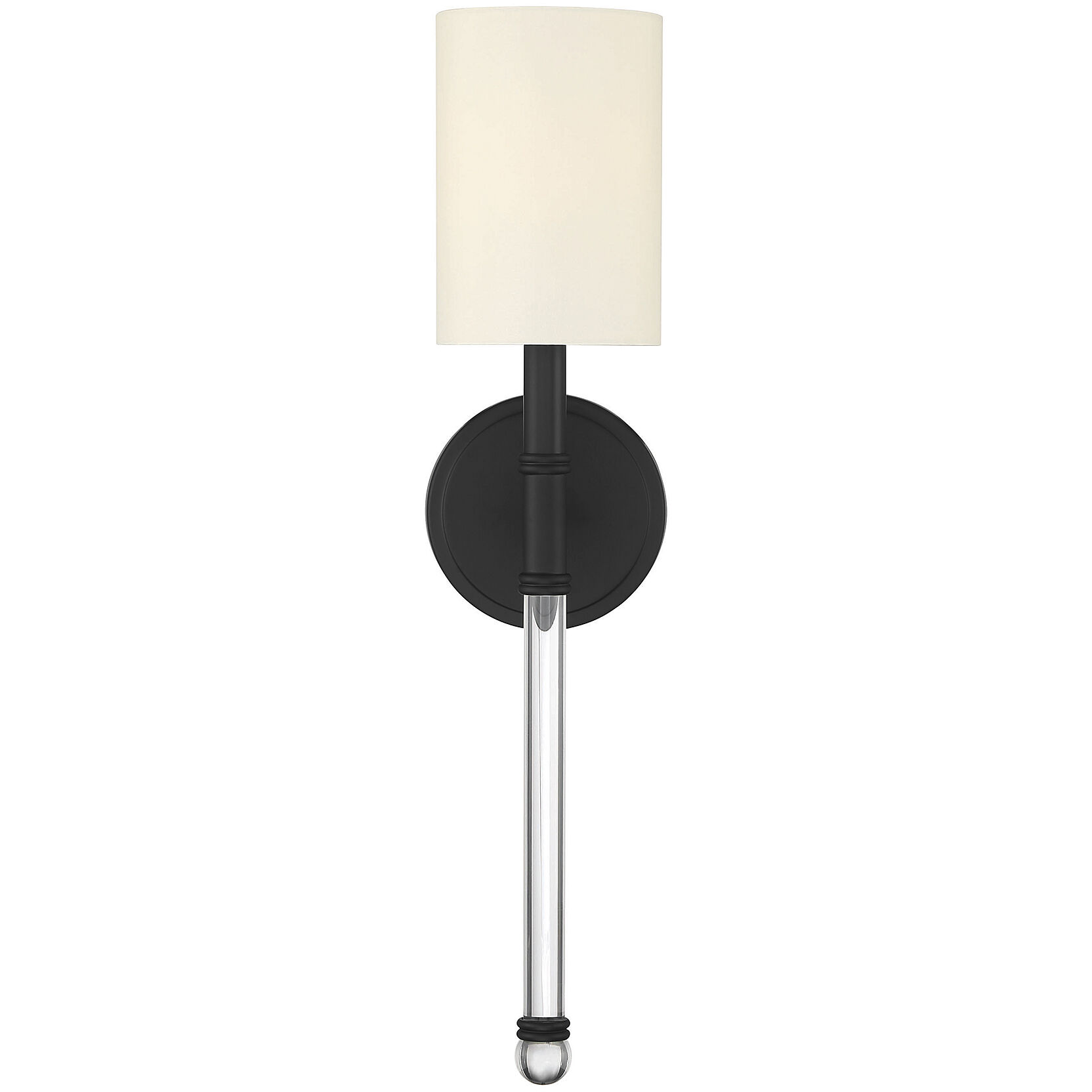 Fremont 1 Light 5 inch Matte Black Wall Sconce Wall Light, Essentials
