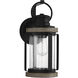 Parker 1 Light 17.5 inch Lodge Outdoor Wall Lantern