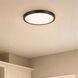 Stella LED 12 inch Black Flush Mount Ceiling Light, Essentials